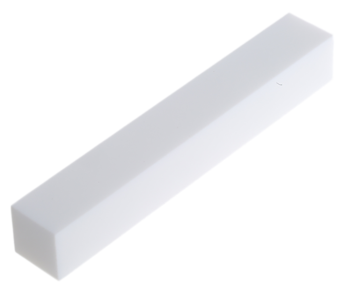 Machinable Glass Ceramic Square Bar, 100mm L, 15mm W, 15mm H