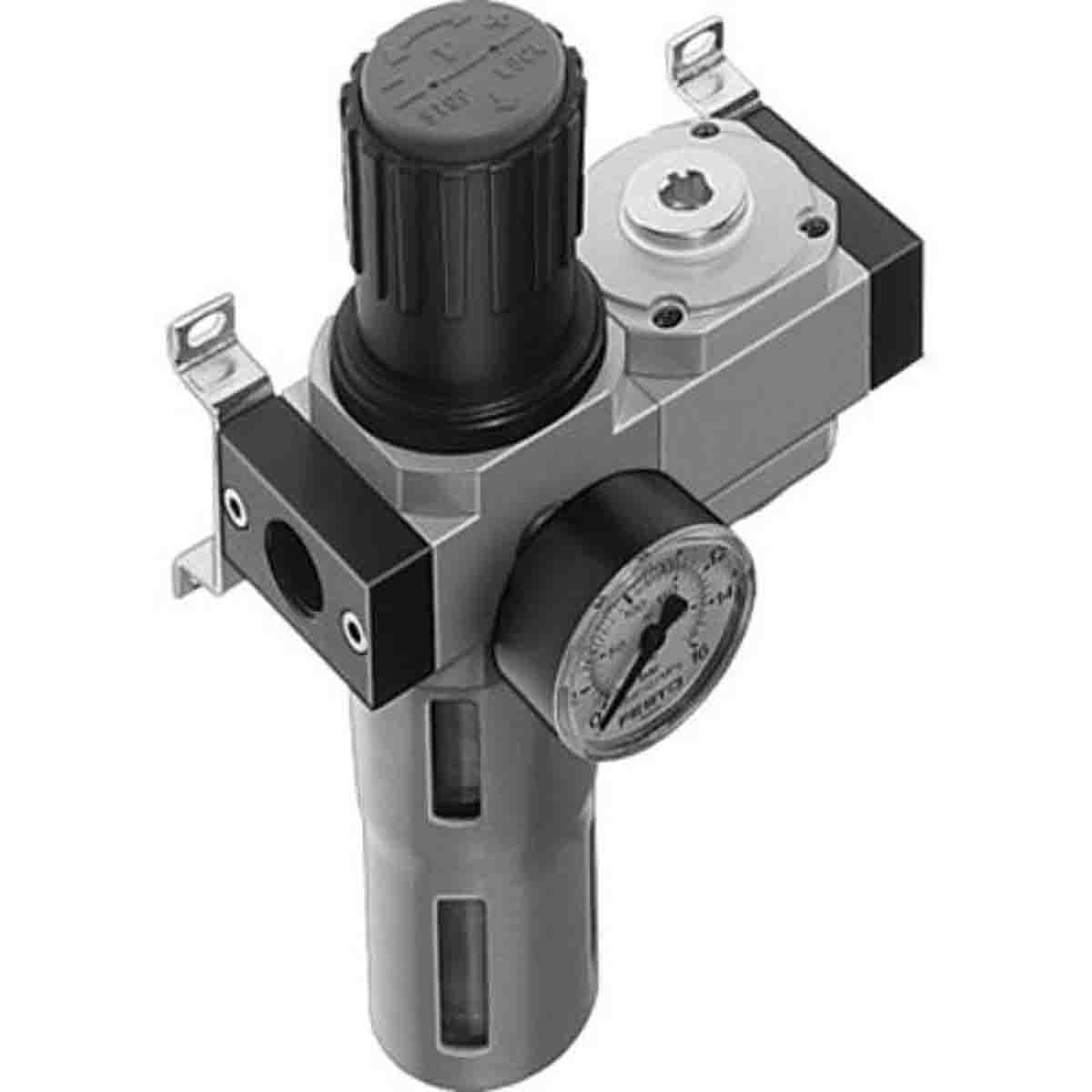 Festo D Filter Regulator, 40μm, G 1/2, Manual, 185715