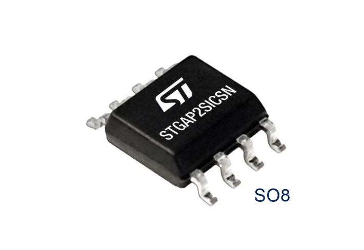 STMicroelectronics STGAP2SICSNCTR MOSFET Gate Driver, 4 A 8-Pin 3.1 V, SO-8