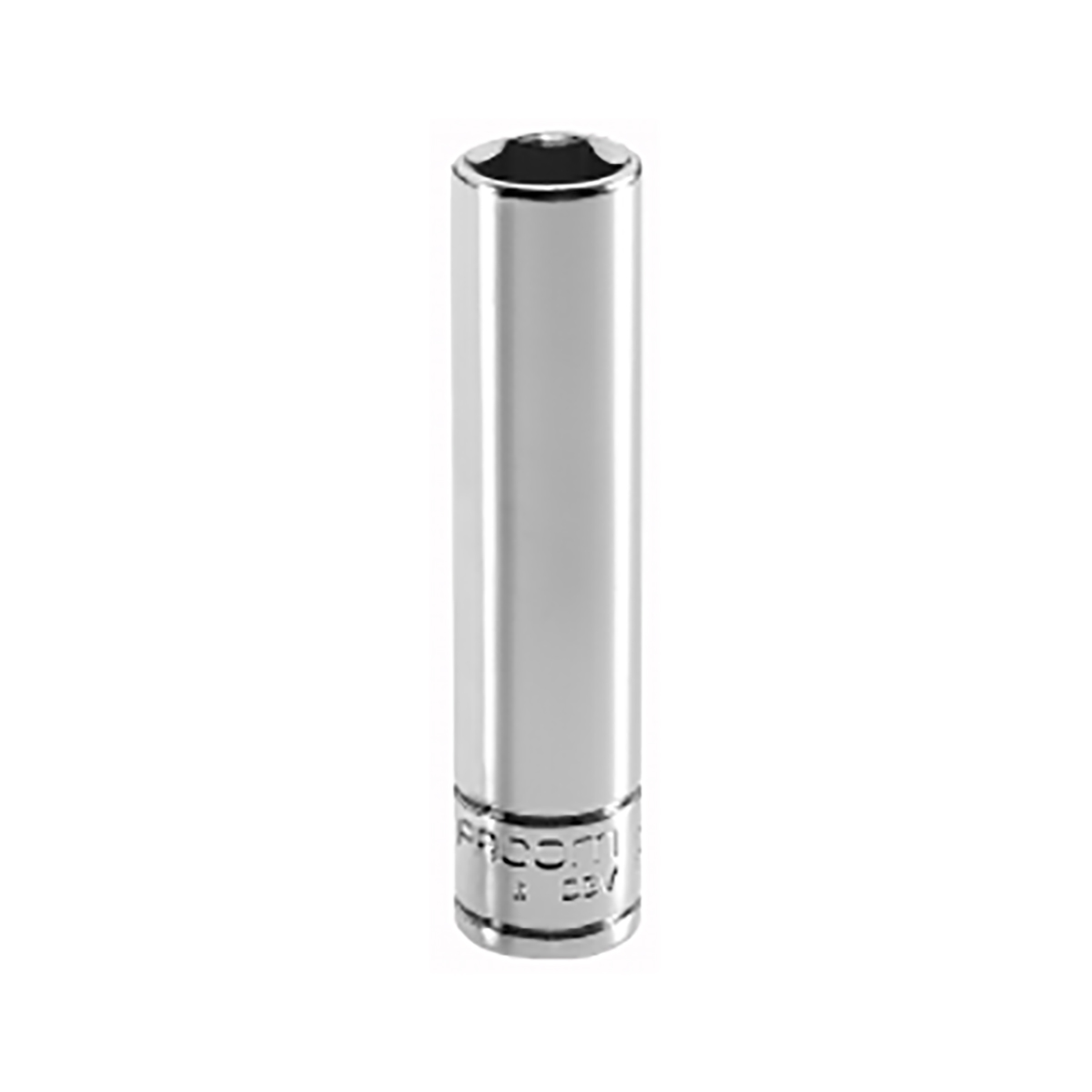 Facom 1/4 in Drive 4mm Long Socket, 6 point, 50.5 mm Overall Length