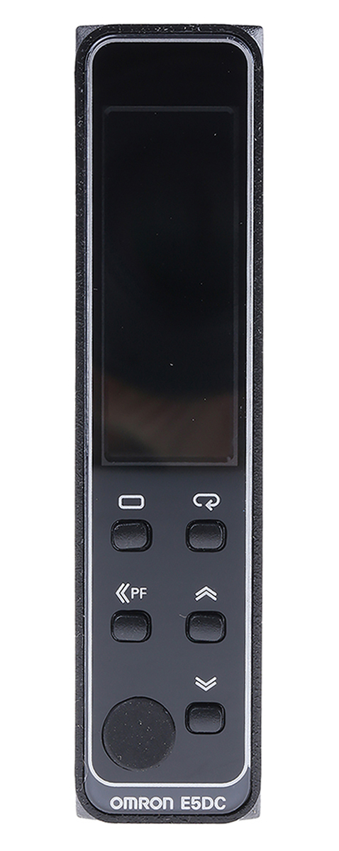 Omron E5DC DIN Rail, Panel Mount PID Temperature Controller, 48 x 48mm, 2 Output Linear, Analogue, 4-20 mA, 24 V ac/dc