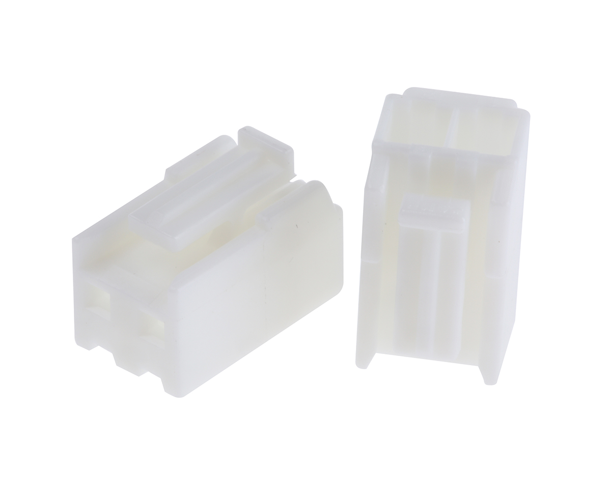 TE Connectivity, Economy Power Male Connector Housing, 3.96mm Pitch, 2 Way, 1 Row