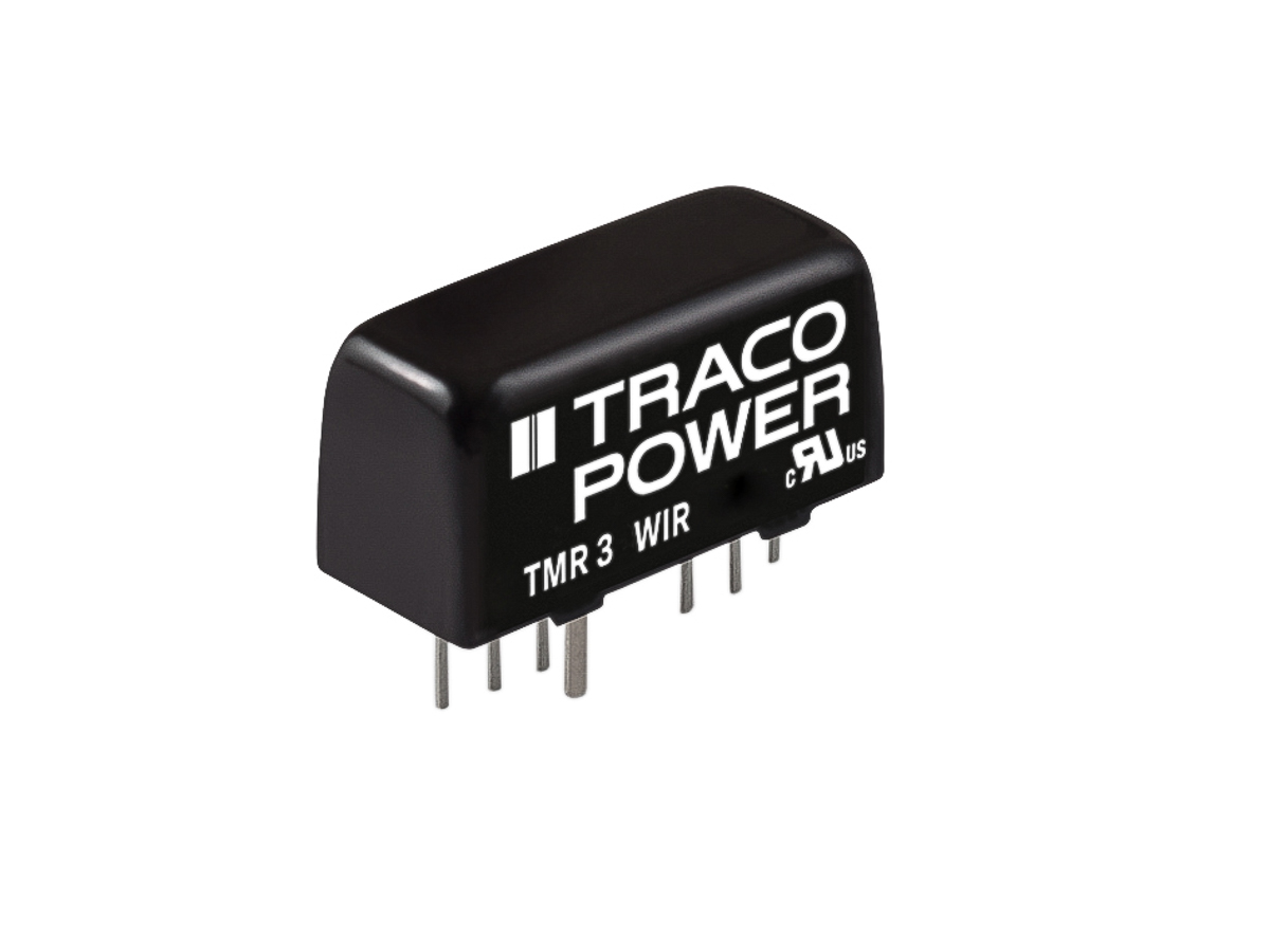 TRACOPOWER TMR 3WI DC-DC Converter, ±12V dc/ ±125mA Output, 9 → 36 V dc Input, 3W, Through Hole, +85°C Max Temp
