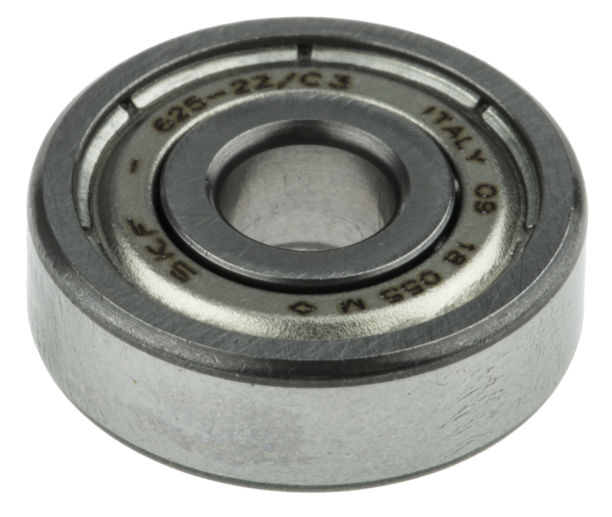 SKF 625-2Z/C3 1 Row Ball Bearing - 5 mm ID, 16 mm OD