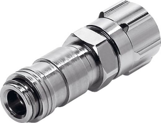 Festo Brass Male Pneumatic Quick Connect Coupling, 12mm Nut