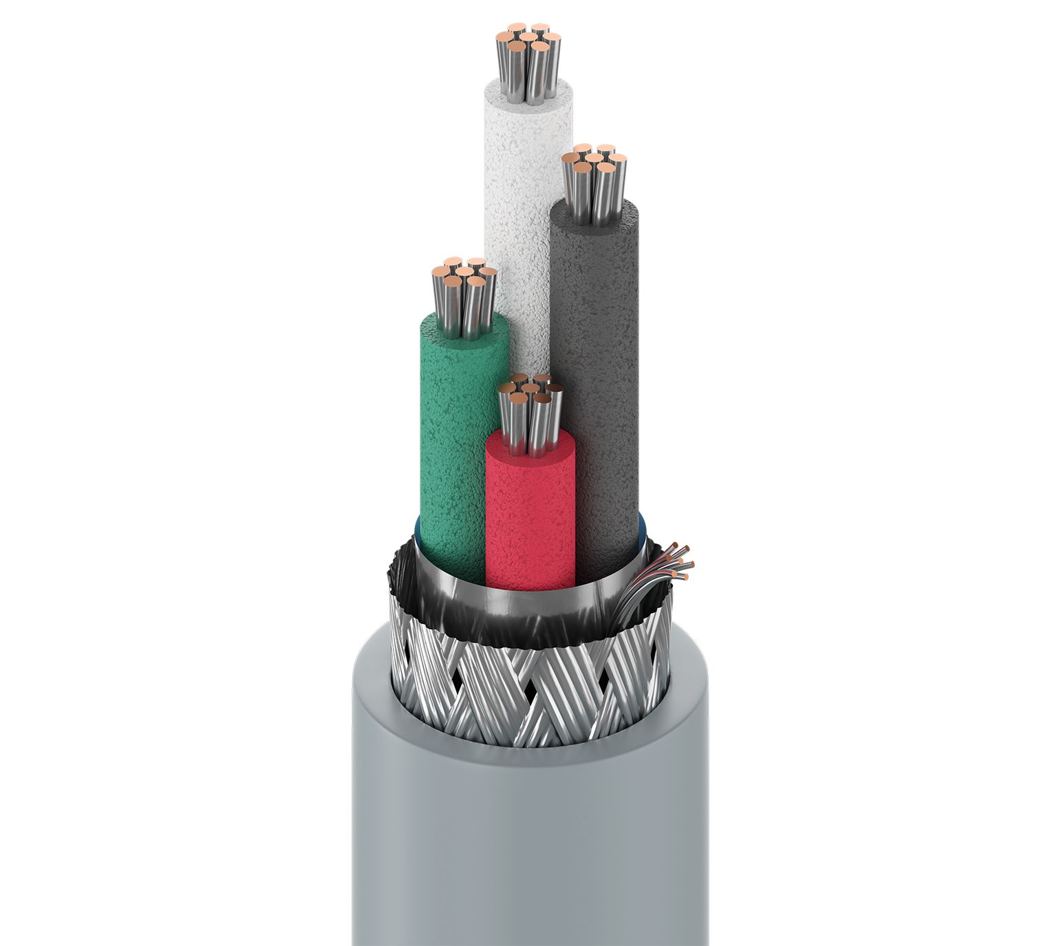 Belden 9927 Series Data Cable, 4 Cores, 0.25 mm², Screened, 24 AWG, 305m, Screened Shield, RS-232 Cable