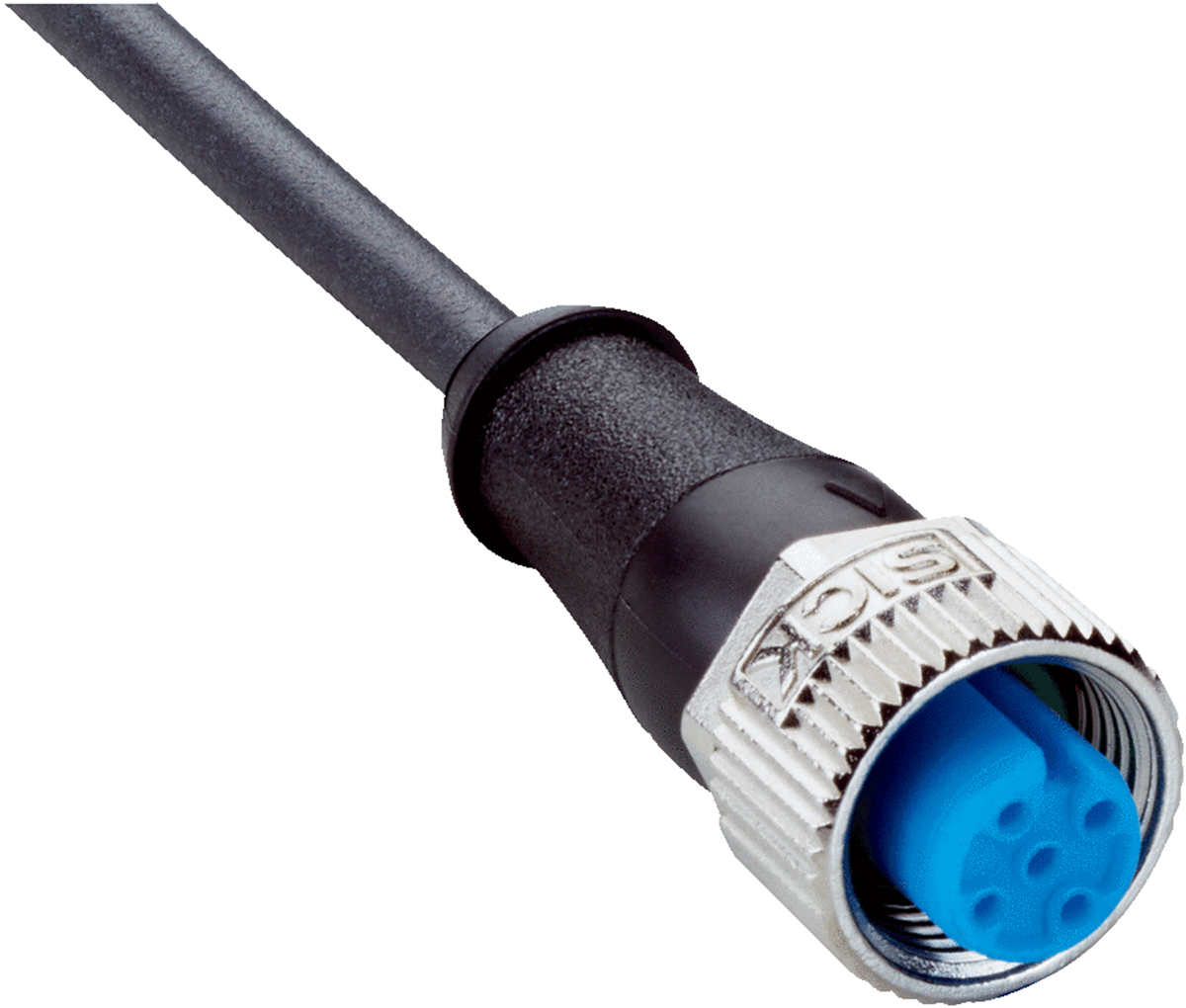 SICK Male 5 way Threaded to 5 way Free End Sensor Actuator Cable, 0.15 m