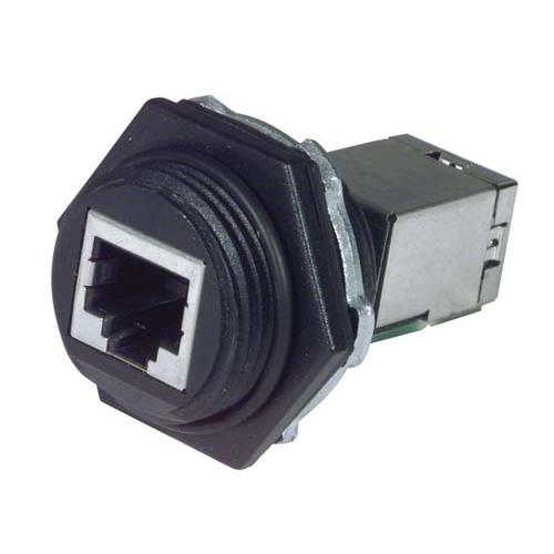 L-Com WJP Series Single-Port Ethernet Coupler, Shielded