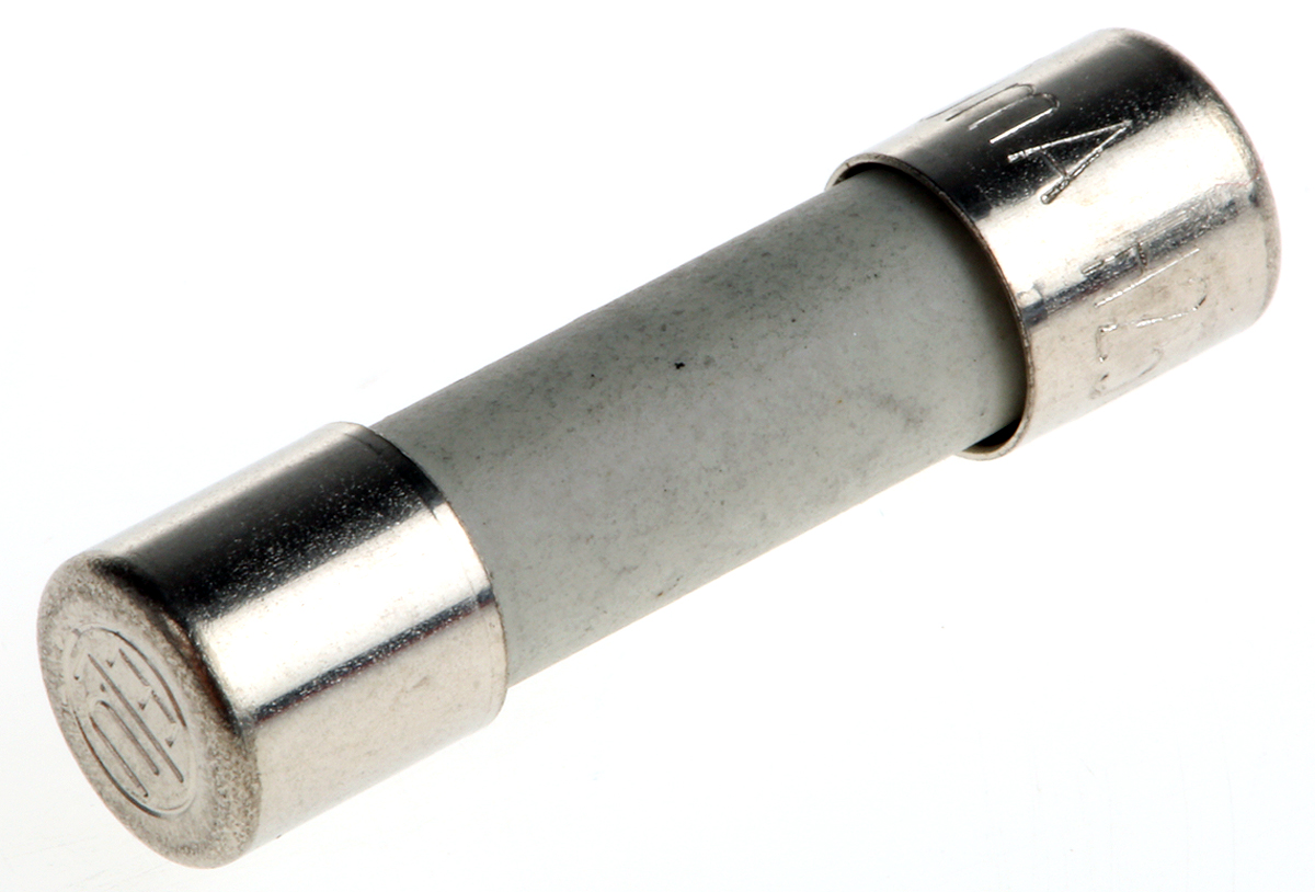 SIBA 500mA F Ceramic Cartridge Fuse, 5 x 20mm
