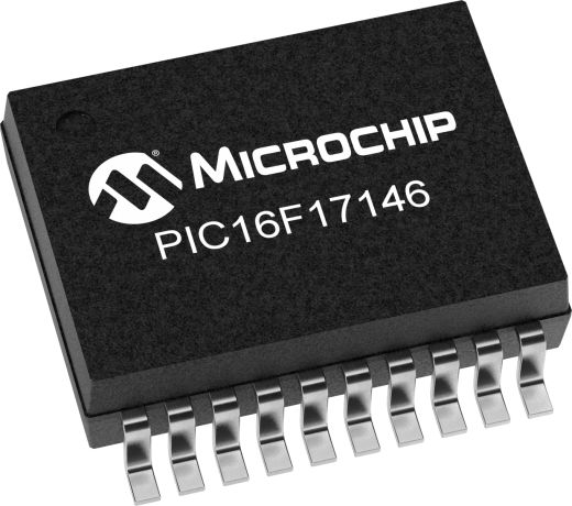 Microchip PIC16F17146-I/SS, 8 bit PIC, PIC12F Microcontroller, 32 MHz, 28kB FLASH, 20-Pin SSOP