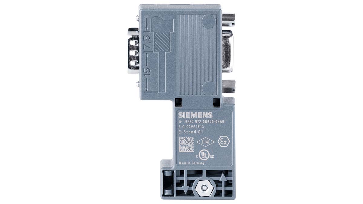 Siemens BUS Connector for Use with PROFIBUS bus cable