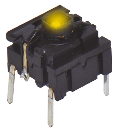 MEC IP67 Cap Tactile Switch, SPST 50 mA @ 24 V dc