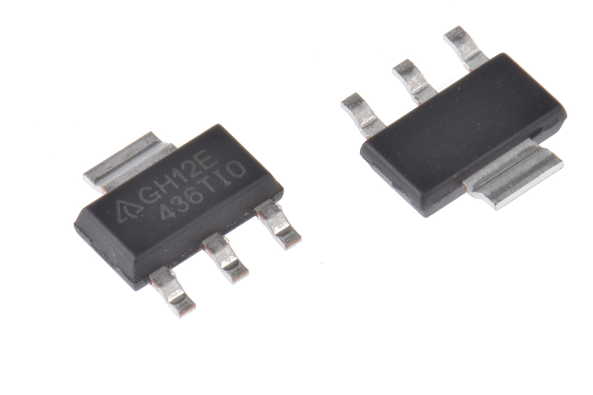 DiodesZetex AP2114H-3.3TRG1, Voltage Regulator 6V SOT-223 4-Pin