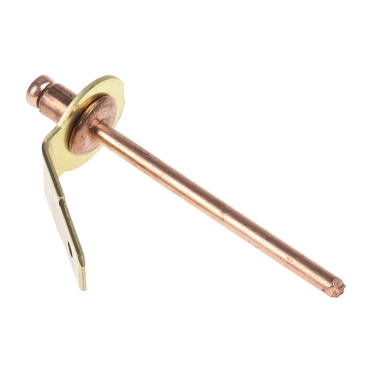POP Copper Coated, Plain Steel Earth Tab Rivet, 5.3mm