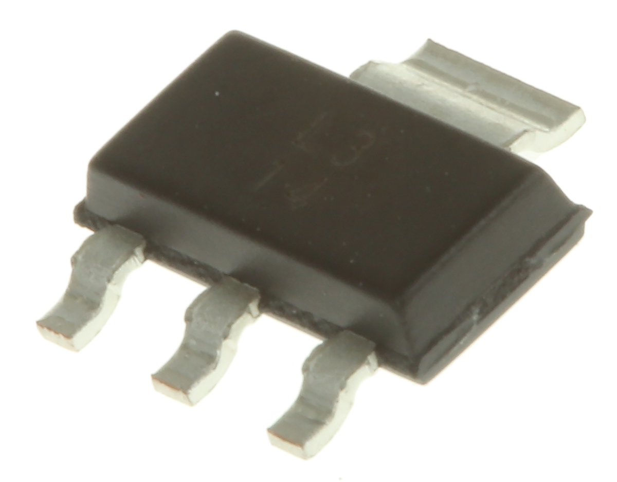 Texas Instruments LM317DCY, 5-Channel Linear, Voltage Regulator, 1.5 A, 37 V, SOT-223 3-Pin