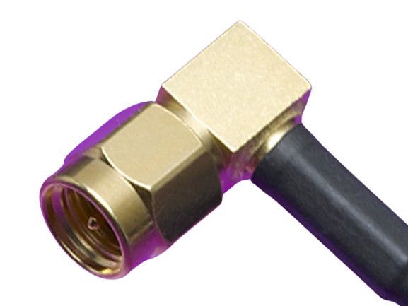 Molex 73391 Series Plug Cable Mount SMA Connector, Solder Termination, Right Angle Body