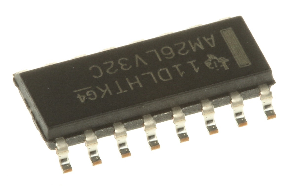 Texas Instruments AM26LV32CD Line Receiver, 16-Pin SOIC