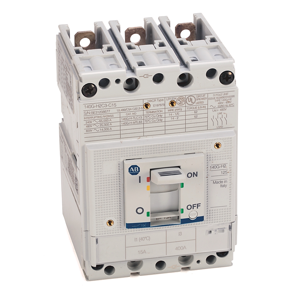 Allen Bradley MCCB Molded Case Circuit Breaker 3P 25A