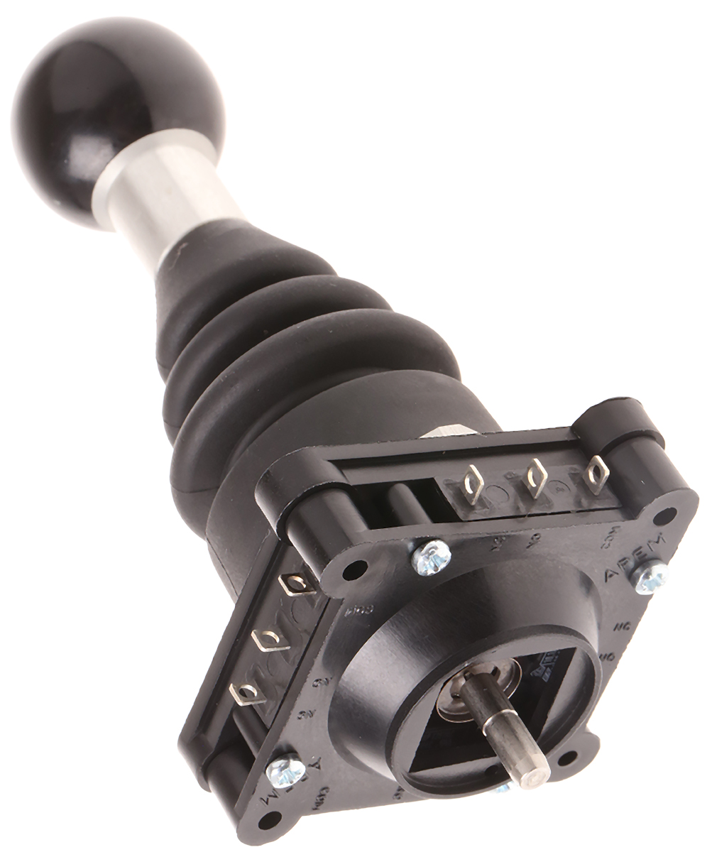 Apem 2-Axis Joystick Round, IP67 250V