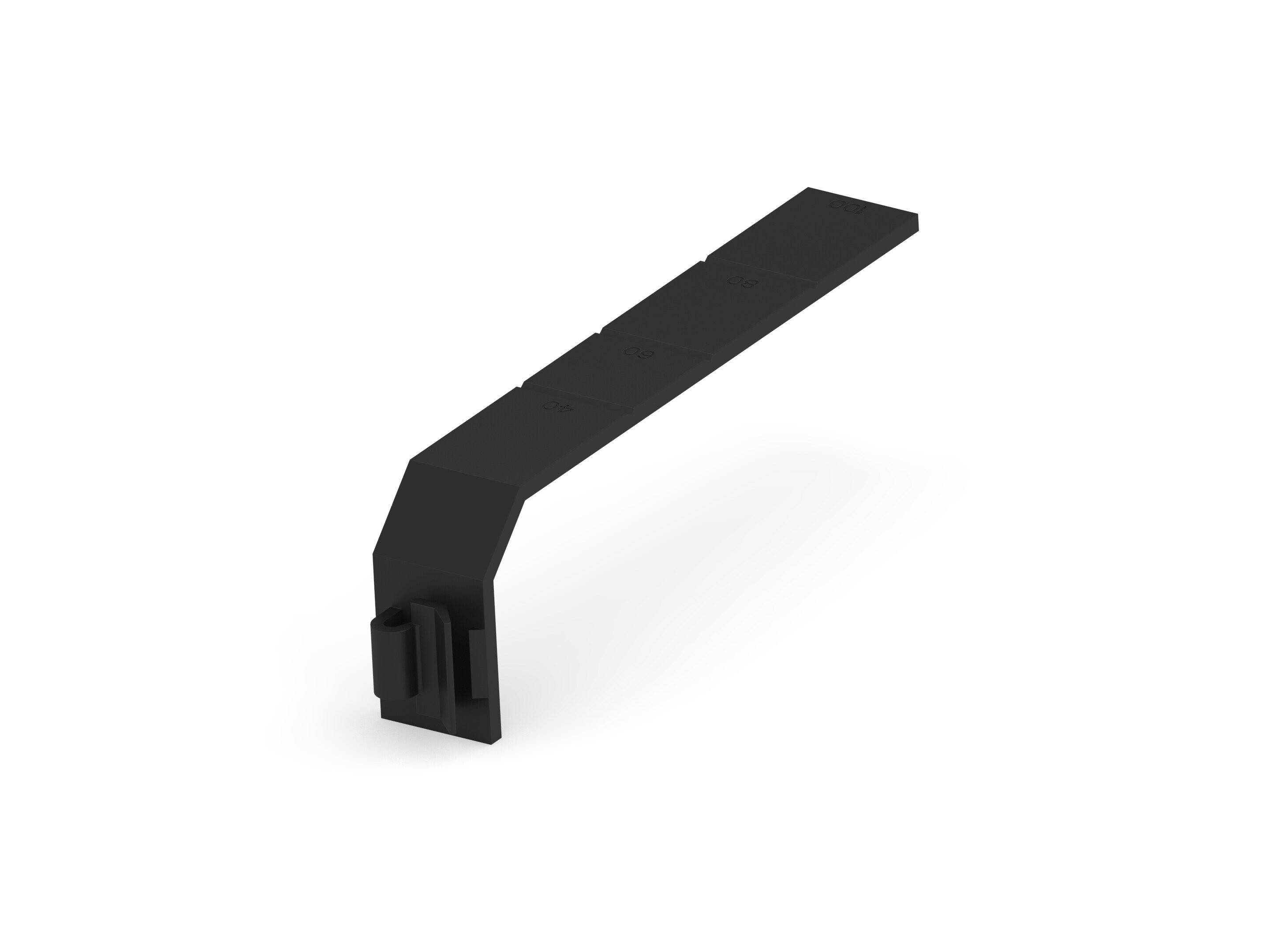PVC Cable Trunking Accessory, 89.1 x 14mm