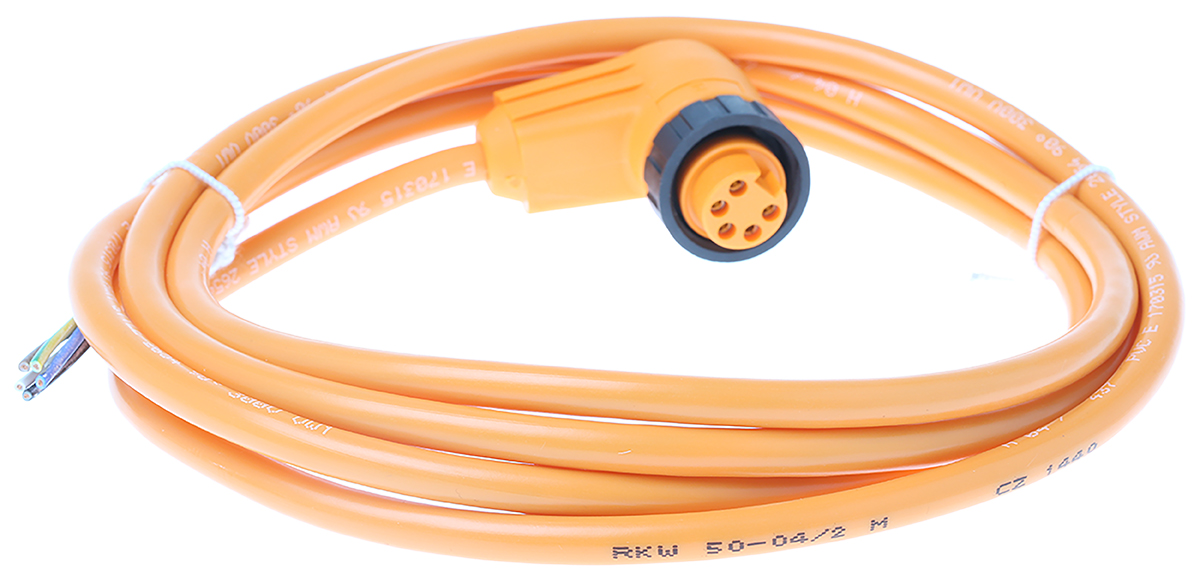 Pepperl + Fuchs Female 5 way Free End Sensor Actuator Cable, 2 m