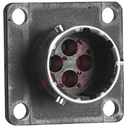 Souriau Sunbank by Eaton Circular Connector, 4 Contacts, Flange, Standard Connector, Plug, Male, IP65, UTG Series