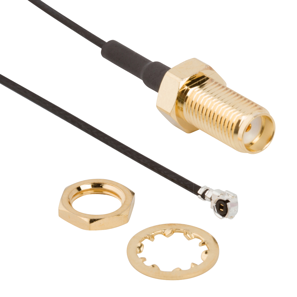 Amphenol RF Straight SMA Connector SMA Plug to SMA Socket