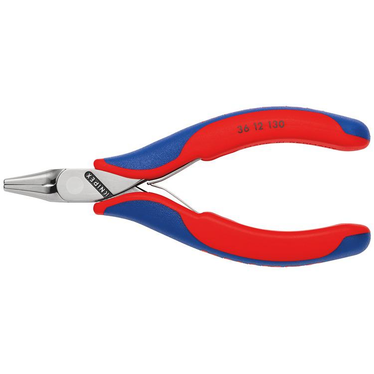 Knipex Pliers, 119 mm Overall, Flat, Straight Tip, 23mm Jaw