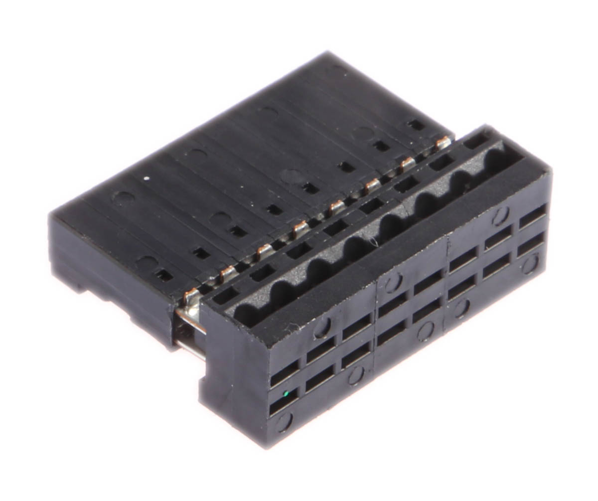 Wurth Elektronik 8-Way IDC Connector Socket for Cable Mount, 1-Row