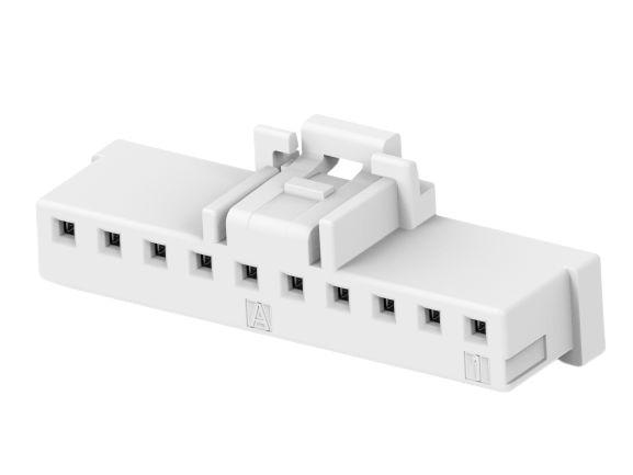 TE Connectivity, SGI2.0 Plug Connector Housing, 2mm Pitch, 10 Way, 1 Row Vertical