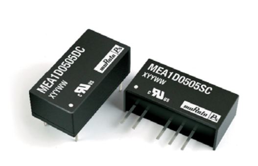 Murata Power Solutions MEA1 DC-DC Converter, ±9V dc/ ±56mA Output, 21.6 → 26.4 V dc Input, 1W, Through Hole,