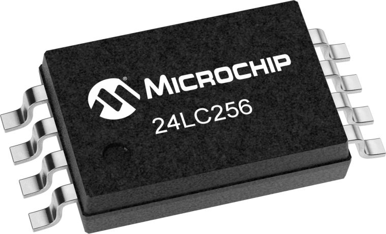 Microchip 24LC256-I/ST,  256 kB Serial EEPROM,  900 ns 8-Pin TSSOP Serial-I2C
