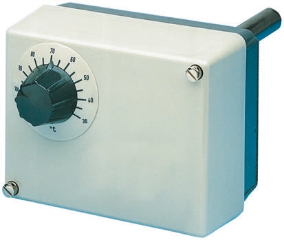 Jumo Capillary Thermostat, +120°C Max, NO/NC, Automatic Reset, Surface Mount