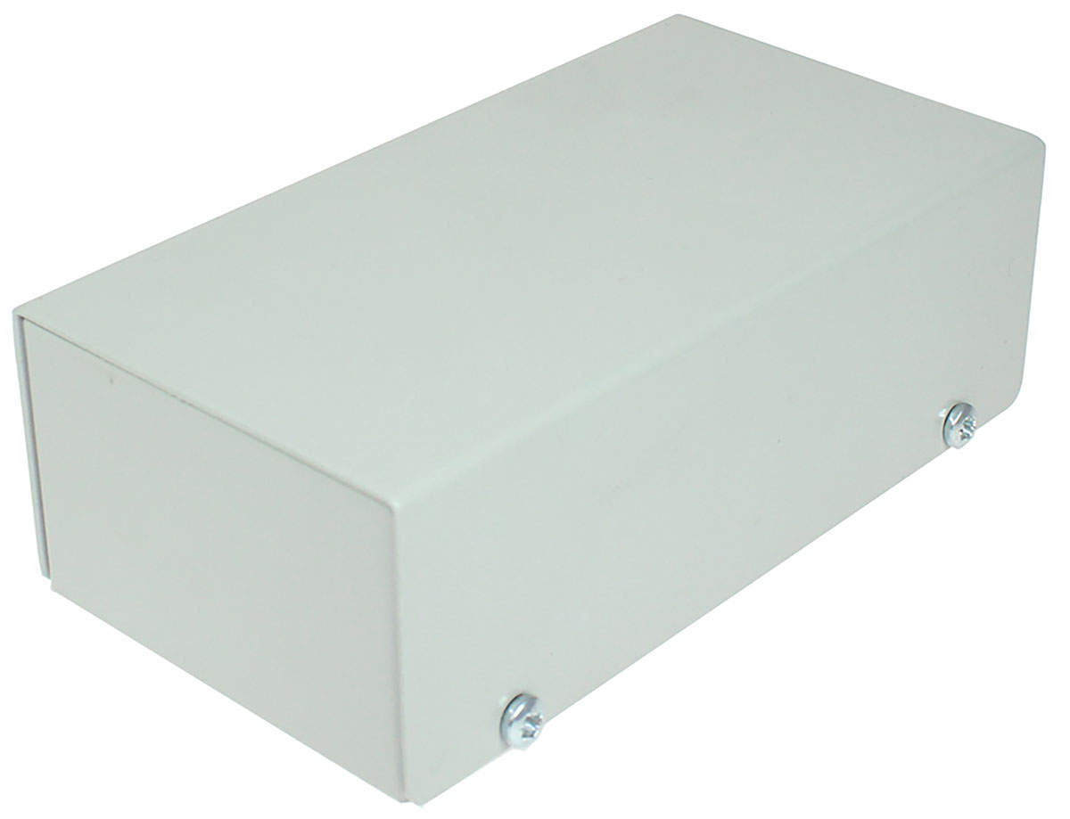 CAMDENBOSS Grey Aluminium Enclosure, Grey Lid, 55 x 40 x 25mm