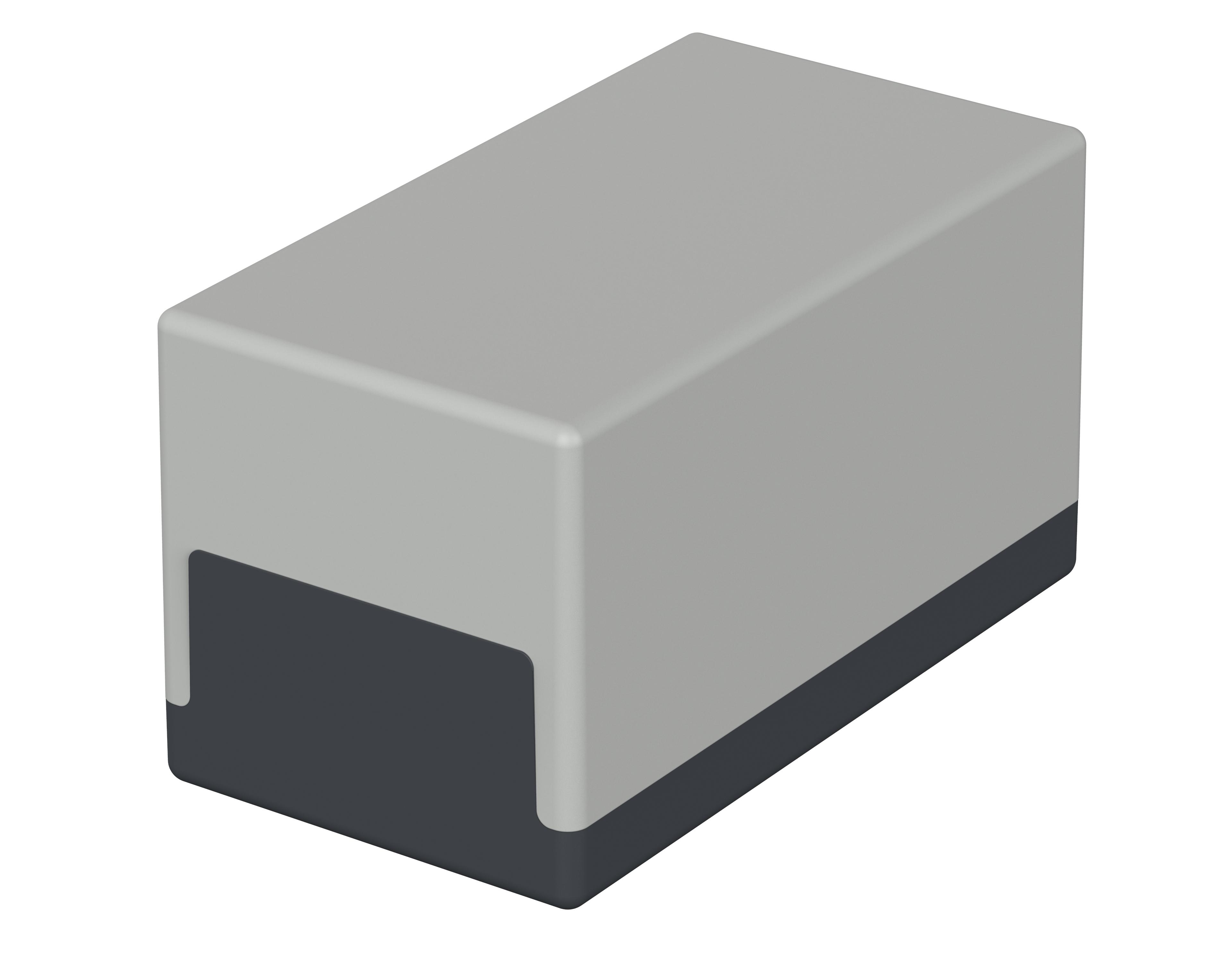 Bopla Element / Universal Series Graphite Grey, Light Grey Polystyrene General Purpose Enclosure, IP40, Light Grey /