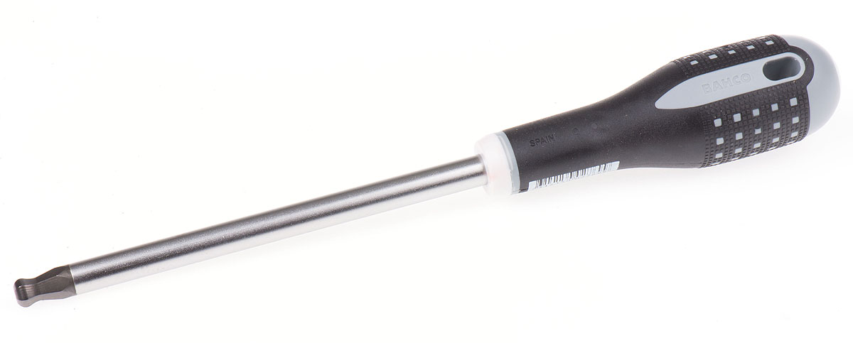 Bahco Ball End Hexagon  Screwdriver, 8 mm Tip, 150 mm Blade, 272 mm Overall