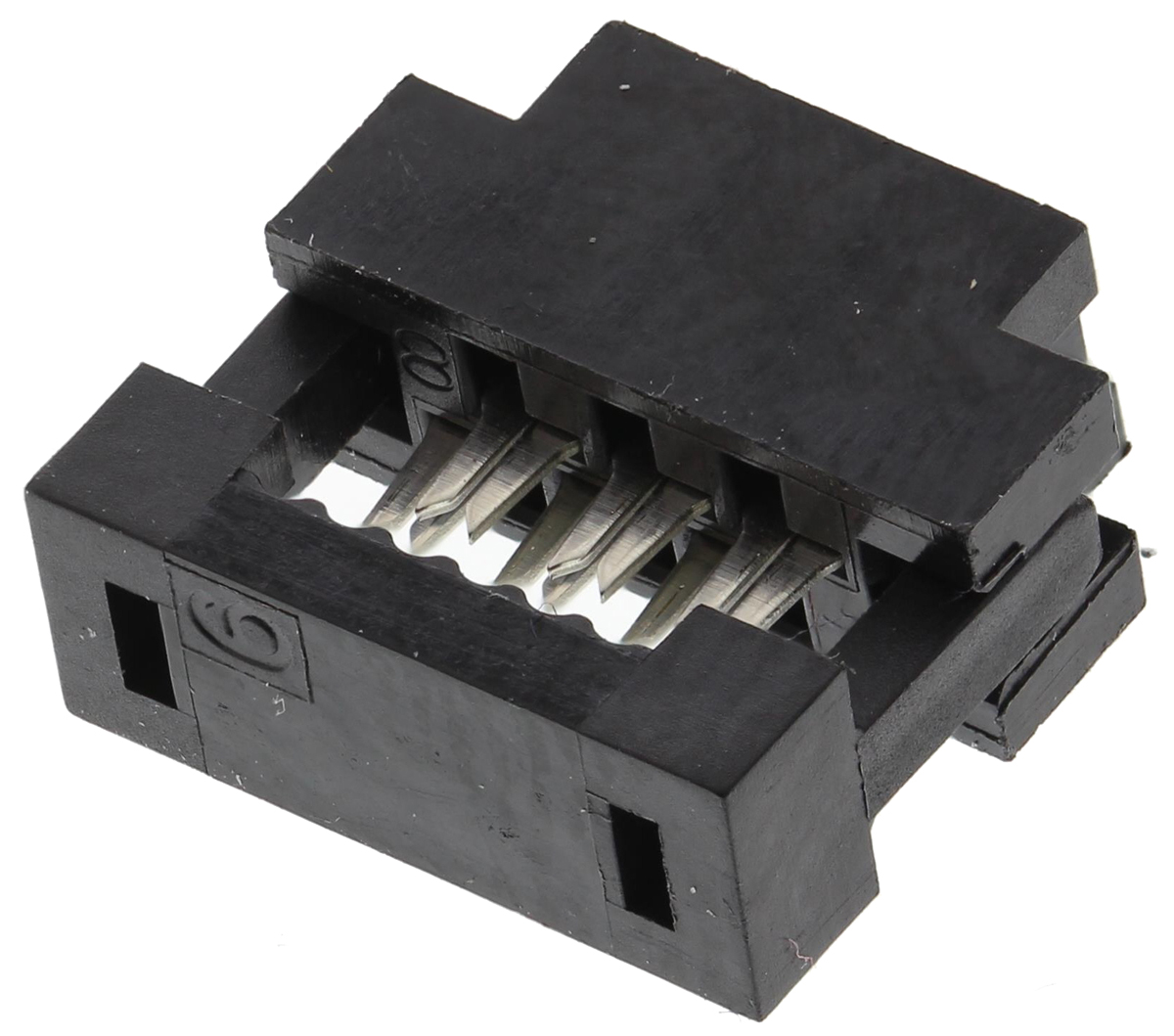 Amphenol Communications Solutions 6-Way IDC Connector Socket for Cable Mount, 2-Row