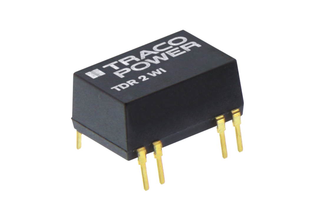 TRACOPOWER TDR 2WI DC-DC Converter, 5V dc/ 400mA Output, 9 → 36 V dc Input, 2W, Through Hole, +85°C Max Temp