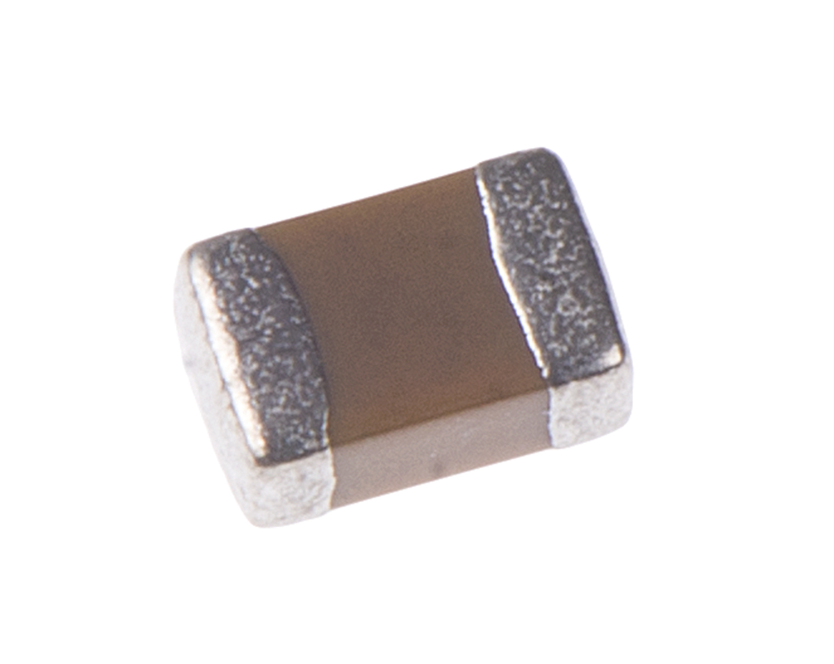 KEMET 220nF Multilayer Ceramic Capacitor MLCC, 25V dc V, ±10% , SMD