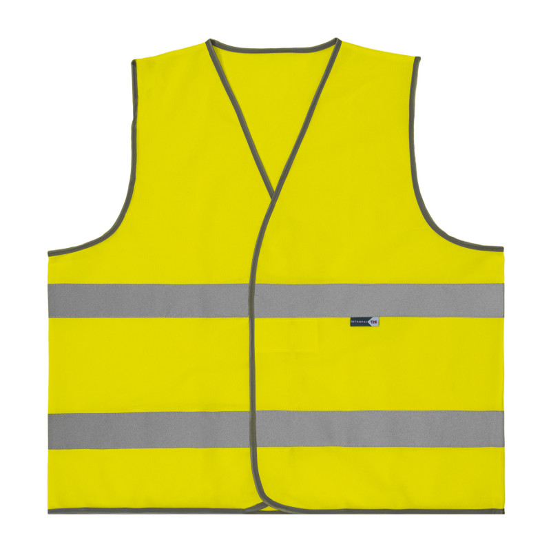 T2S Fluorescent Yellow Comfortable, Durable Safety Vest, M