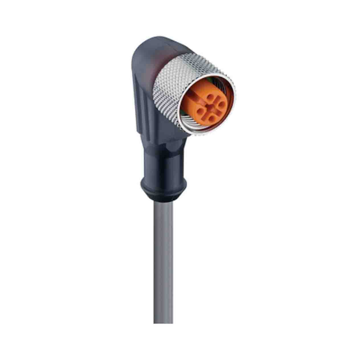 Lumberg Automation Female 4 way M12 to Unterminated Free End Sensor Actuator Cable, 10 m