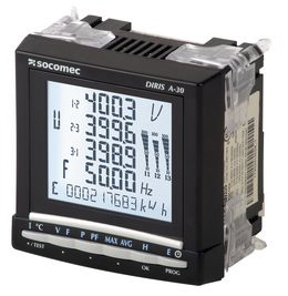 Socomec 3 Phase Backlit LCD Energy Meter