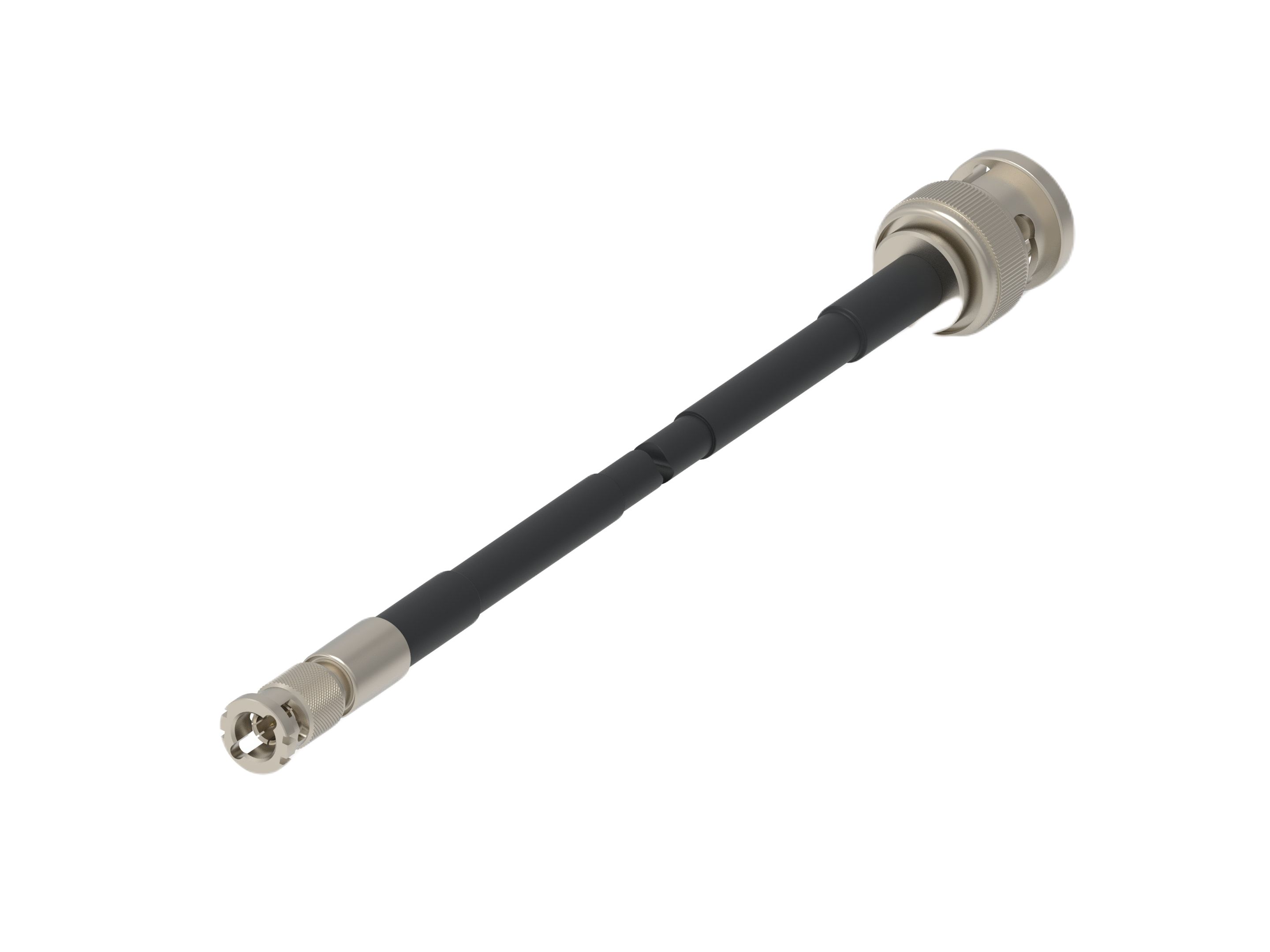 TE Connectivity 2479974 Series, 1 m, 2R3365 ST Coaxial, Terminated 75 Ω