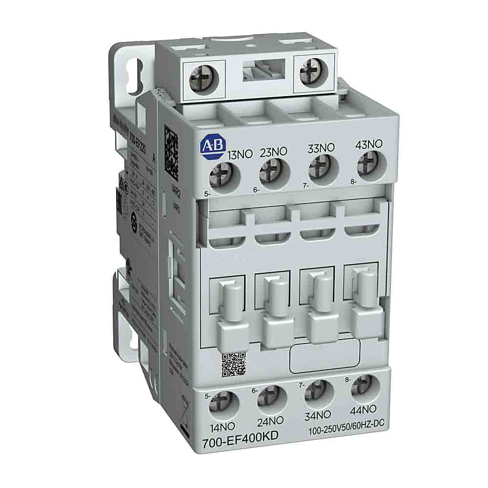 Allen Bradley DIN Rail, Panel Mount Non-Latching Relay, 100 → 250V ac/dc Coil, 3A Switching Current