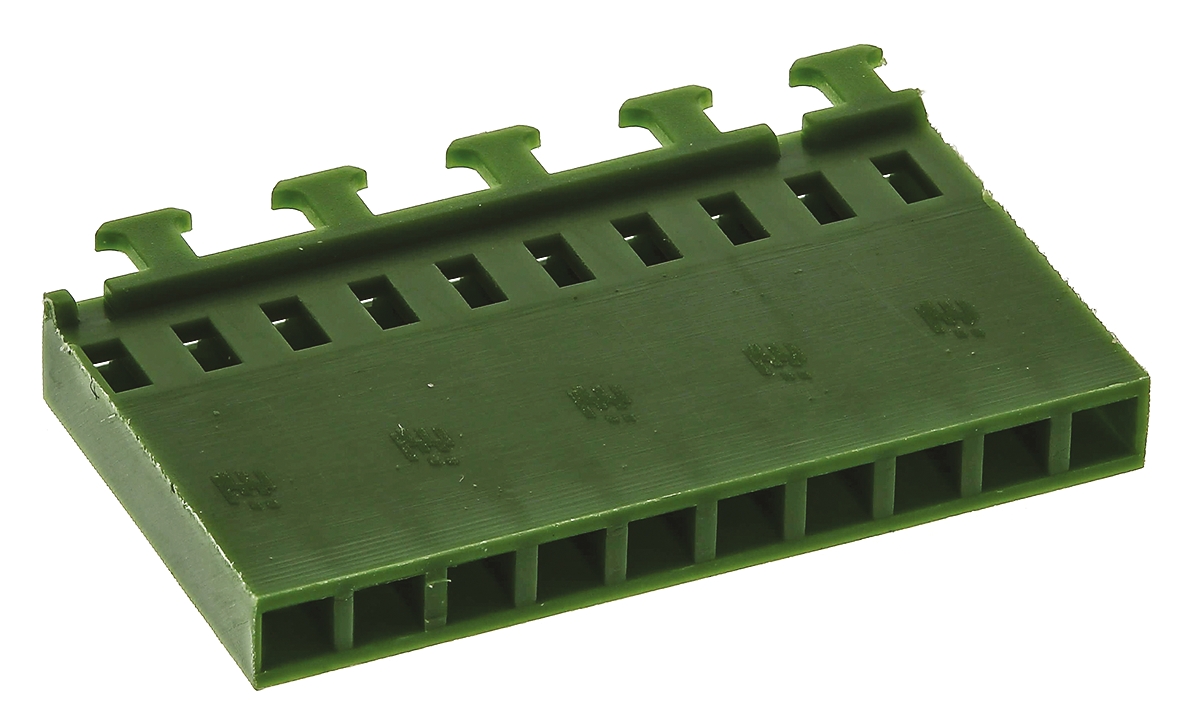 TE Connectivity, AMPMODU MOD IV Female Connector Housing, 2.54mm Pitch, 10 Way, 1 Row