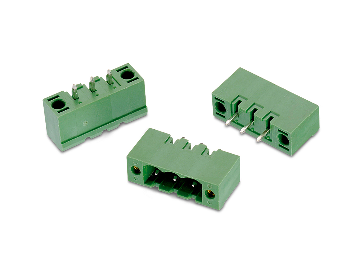 Wurth Elektronik, 5.0mm Pitch, WR-TBL, 3 Way, , Pluggable Terminal Block, Header, PCB Mount, Solder Termination,