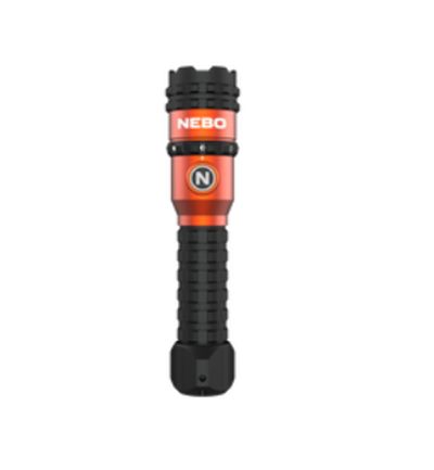 NEBO LED Torch Black - Rechargeable 1500 lumens, 160 mm