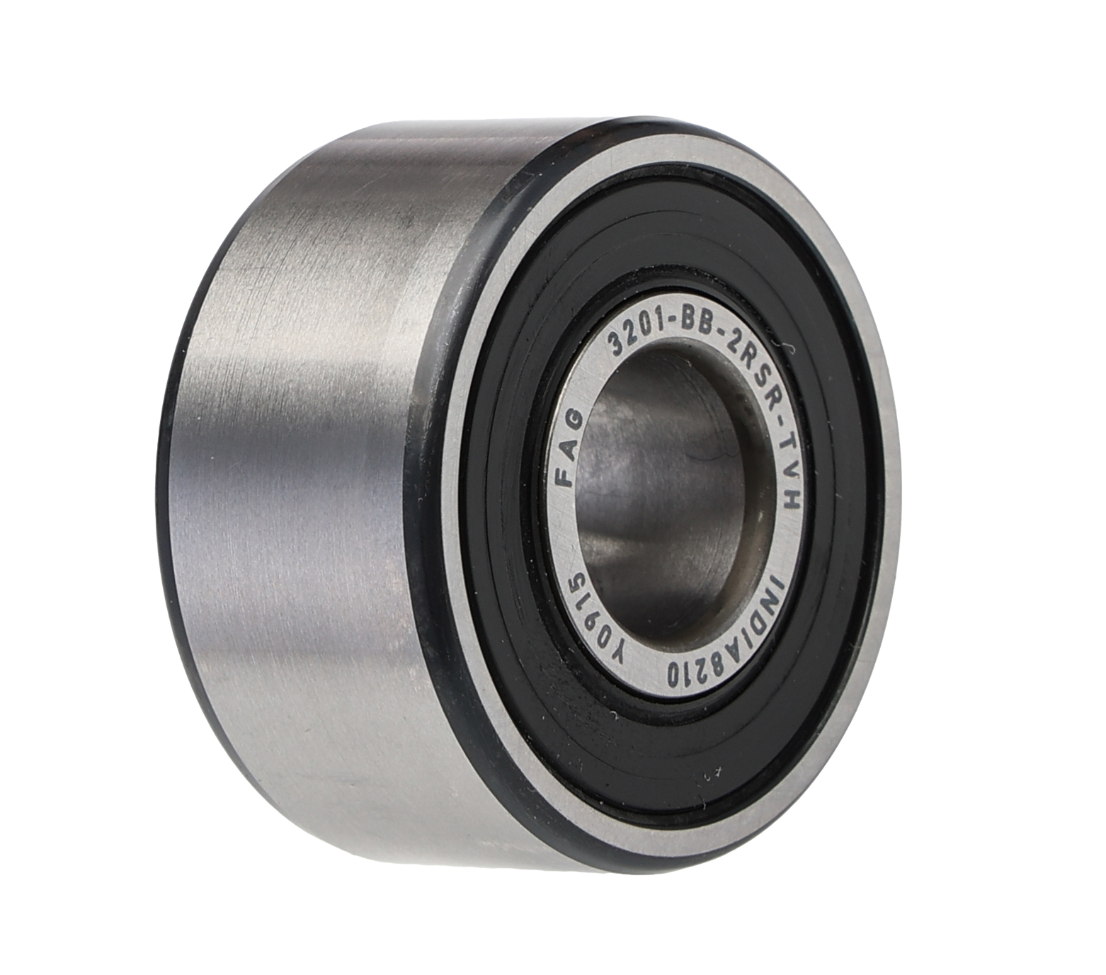 FAG 3201-BB-2RSR-TVH 2 Row Ball Bearing - 12 mm ID, 32 mm OD 15.9 mm Race Width