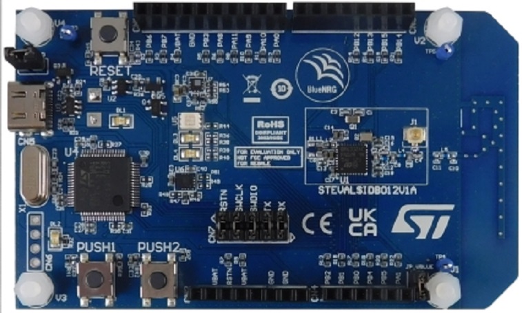 STMicroelectronics Evaluation platform based on the BlueNRG-LPS system-on-chip Bluetooth Evaluation Board for