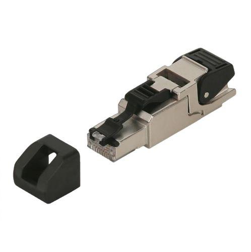 F Lutze Ltd, 50m Cat5e, Green RJ45 to Male RJ45 Male, Braid, Foil, Terminated PVC Sheath